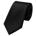 Premium Elegante Krawatte – Klassisches Schwarz | REENSBOWN